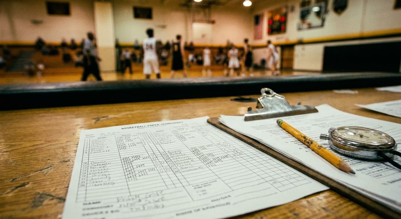 Basketball match sheet: 10 classic mistakes to avoid