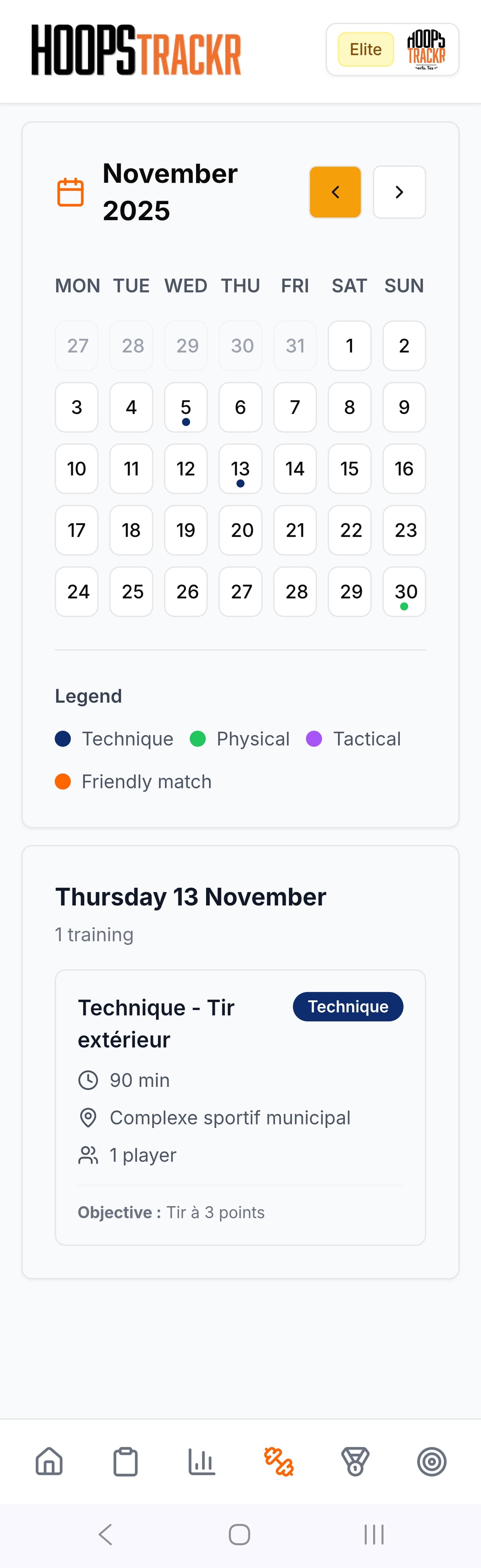 Plan your workouts like a pro